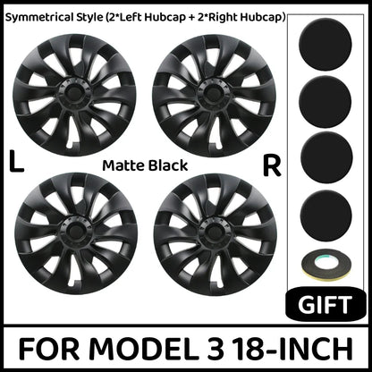 4PCS 18" Wheel covers Tesla Model 3