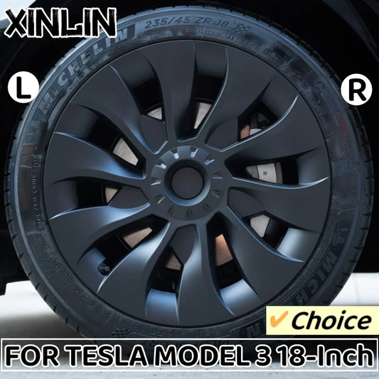 4PCS 18" Wheel covers Tesla Model 3