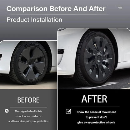 4PCS 18" Wheel covers Tesla Model 3