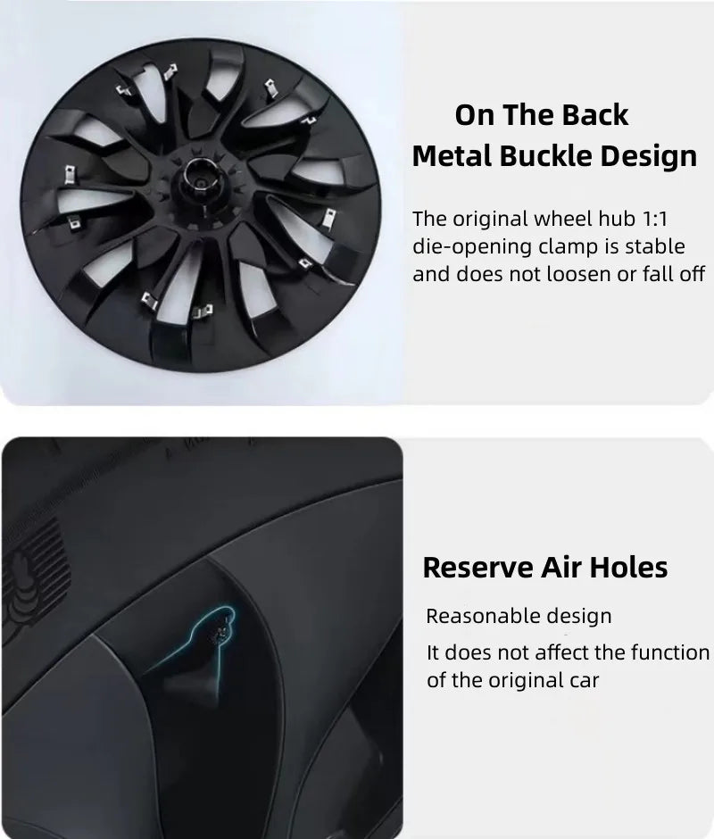 4PCS 18" Wheel covers Tesla Model 3