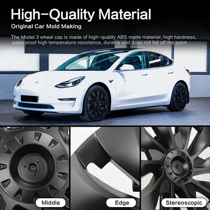 4PCS 18" Wheel covers Tesla Model 3