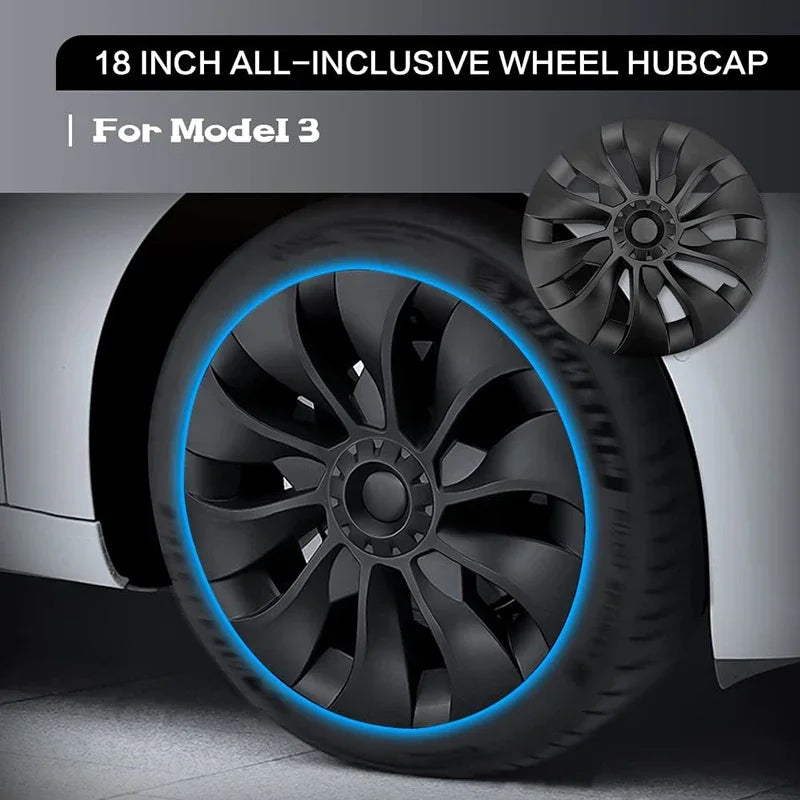 4PCS 18" Wheel covers Tesla Model 3