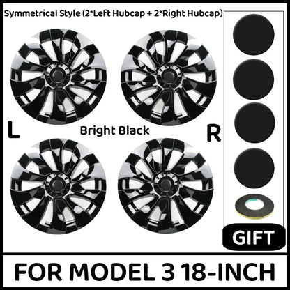 4PCS 18" Wheel covers Tesla Model 3