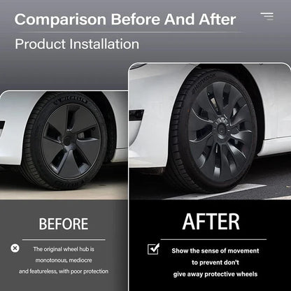 4PCS 18" Wheel covers Tesla Model 3