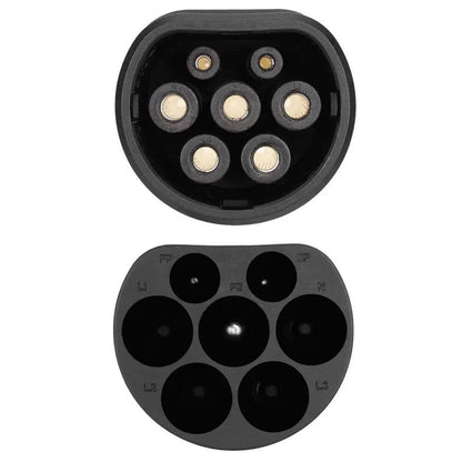 Teschev 16A/32A 11kW Type to Type2 EV Charging Charging Cable IEC 62196-2 Charger For PHEV Electric Vehicles In Public Station